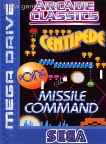 Cover Arcade Classics for Genesis - Mega Drive